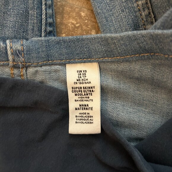 XS H&M Mama Maternity Jeans - Picture 3 of 3